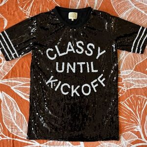 Judith March Classy Until Kickoff Sequin Dress